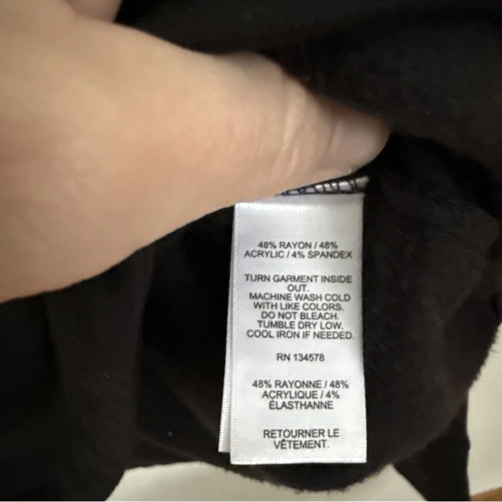 Vineyard Vines Dreamcloth® Shep Shirt® Women’s Size Small Black 1/4 Zip - Picture 6 of 8